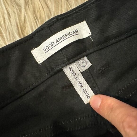 Good American good waist crop jeans size 00/24 - Picture 2 of 5